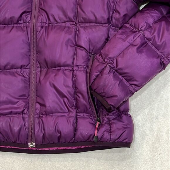 Eddie Bauer Purple Goose Down Puffer Jacket Size Small - Picture 5 of 7